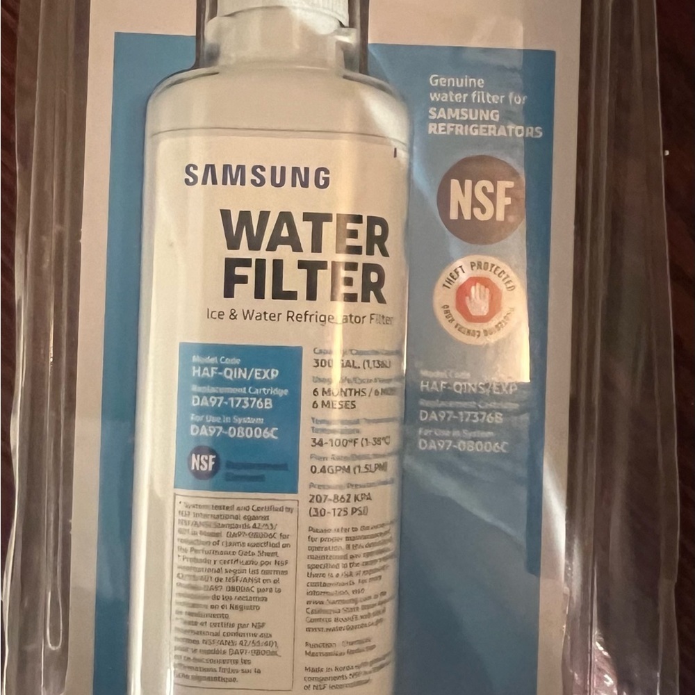 Samsung Water Filter - White
